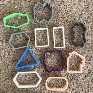 Plaque Cookie Cutters